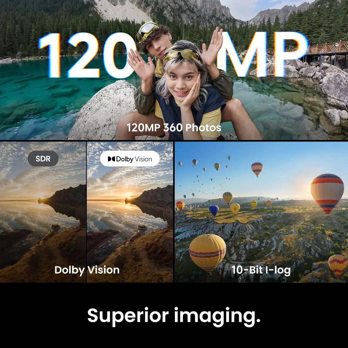 Original Insta360 X6 8K 360 Action Camera 1-Inch Sensor FlowState Stabilization AI Auto Editing Waterproof Sports Camera