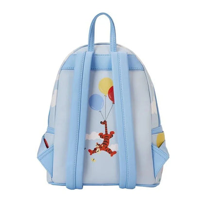Winnie The Pooh and Freiends Floating Balloons Mini Backpack Wallet Set