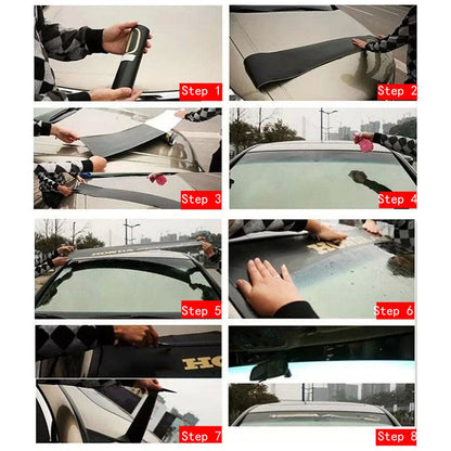 1pc Reflective Car Styling Front Windshield Decal Vinyl Stickers Brand New Auto Front Windshield Film Stickers Decoration