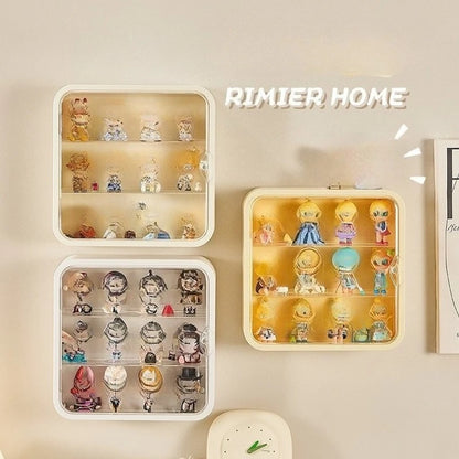 30/40cm Blind Box Storage Display Rack Wall Mounted Stackable Organizer for Acrylic Box Display Cabinet Dust Protection BoxRack