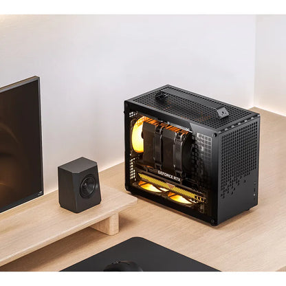 JONSBO MATX Case Detachable Portable Mini Desktop Chassis Z20 Supports 363mm Graphics Card 240 Water-cooled ATX Power