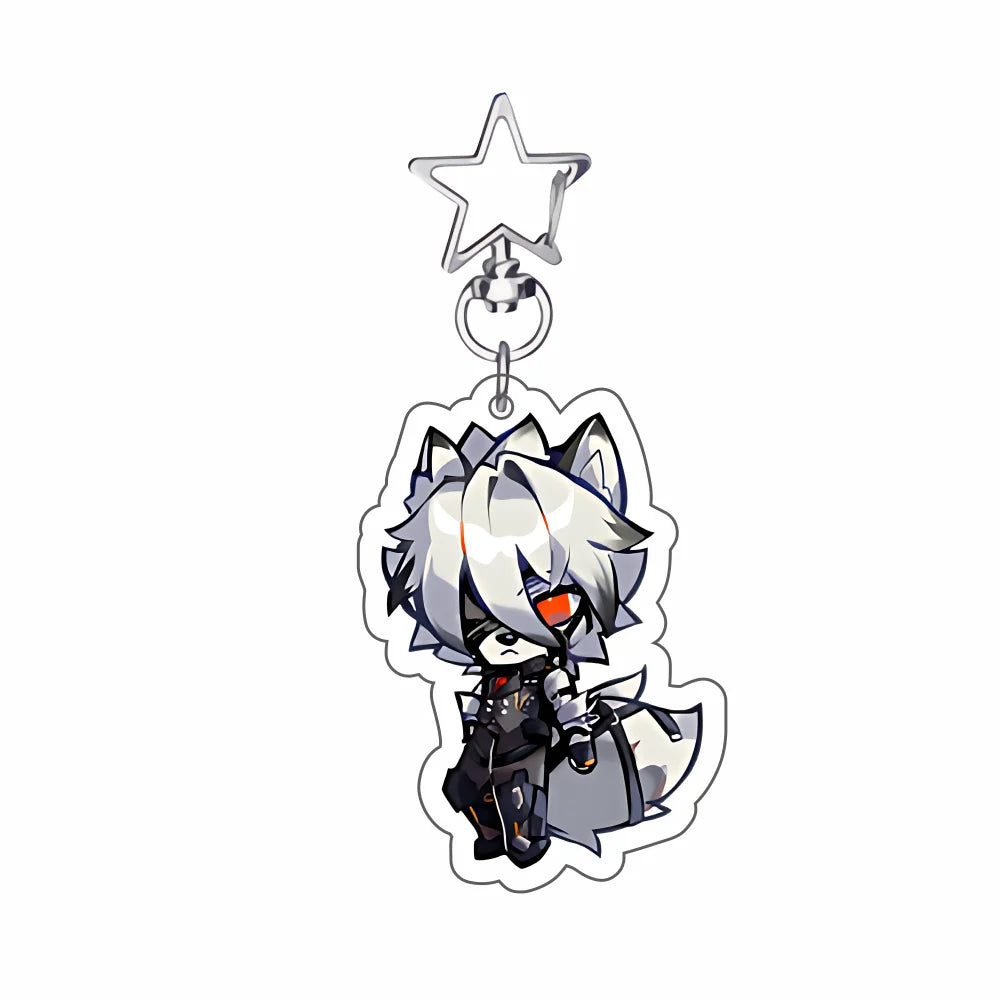 New Hot Game Zenless Zone Zero Keychains Pendant Car Ellen Joe Seth Lowell Jane Doe Von Lycaon Nicole Fans cosplay Gifts
