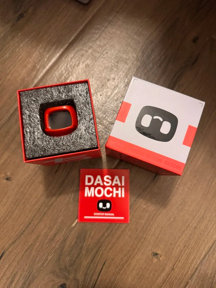 Stock Genuine MOCHI DASAI 3rd Car Mounted Robot Generation Co Branded Limited Edition JDM Mood Companion Voice Start Decoration