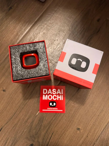 Stock Genuine MOCHI DASAI 3rd Car Mounted Robot Generation Co Branded Limited Edition JDM Mood Companion Voice Start Decoration