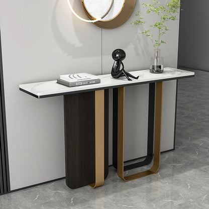 Italian Luxury Console Table Modern Minimalist Glam Premium Console Table For Hallwy Entrance Woonkamer Tafel Furniture
