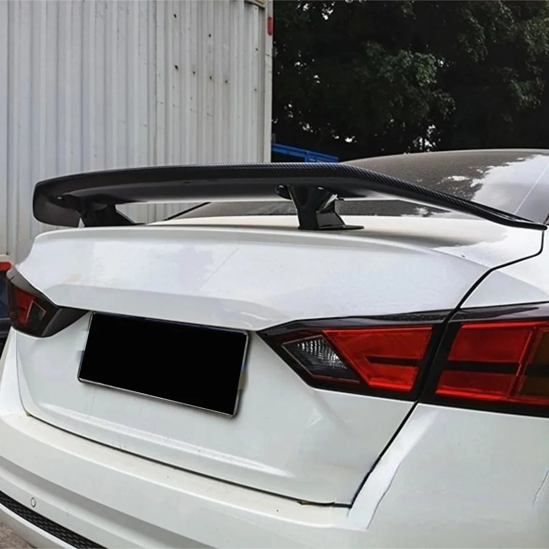 Rear Wing Boot Lip Spoiler Tail Air Dam Deflector Tuning For Universal Sedan Cars Fit Mostly Vehicle Airfoil Tuning Accessories