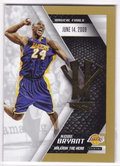 Panini 2015-16 Kobe Bryant HeroVillain NBA Basketball Trading Cards Complete Set with Rare Parallels for Hardcore Collectors