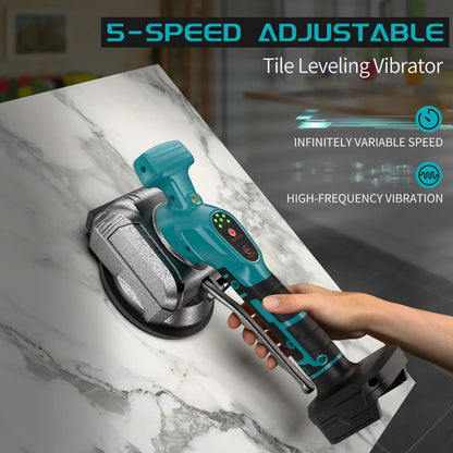 Nananuu Tile Vibration Leveling Machine Cordless Tile Intelligent Wall Tile Tiling Machine Power Tools For Makita 18V Battery