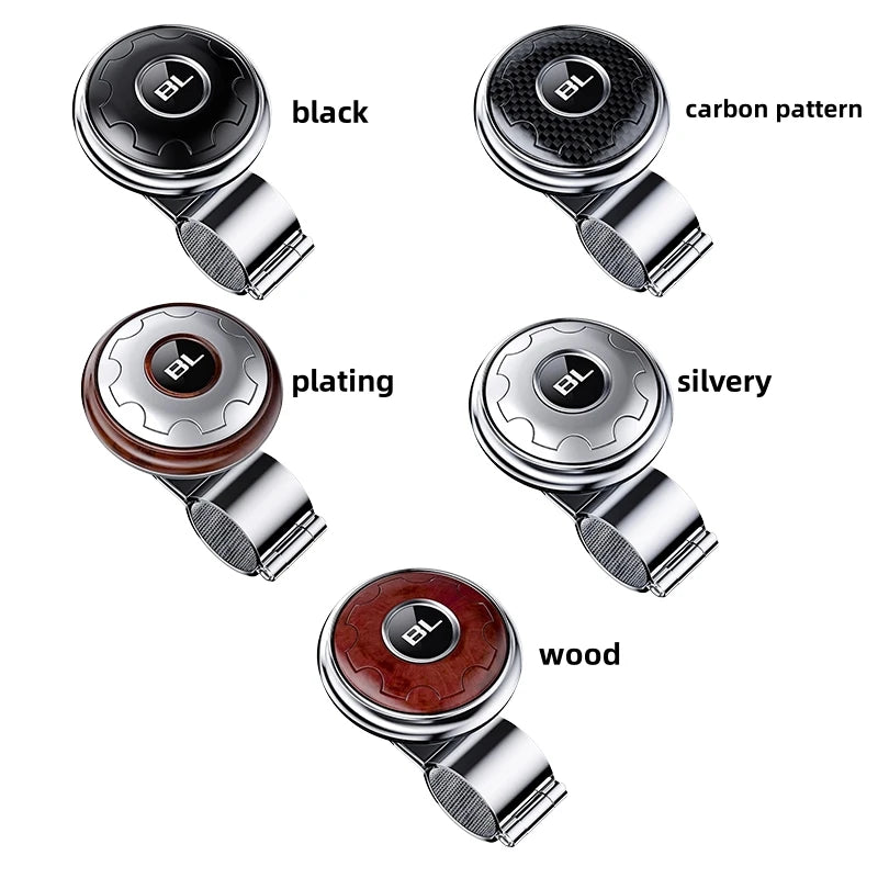 Car Steering Wheel Booster Ball Turning Spinner Knob Bearing Power Handle Rotating Universal Auto Accessories Labor Saving Kit