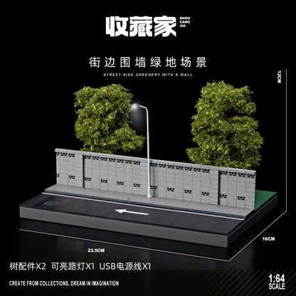 Collector 1:64 Fujiwara Tofu Shop Scene House Model Collection Ornament Three-dimensional Street Scene Table Decoration