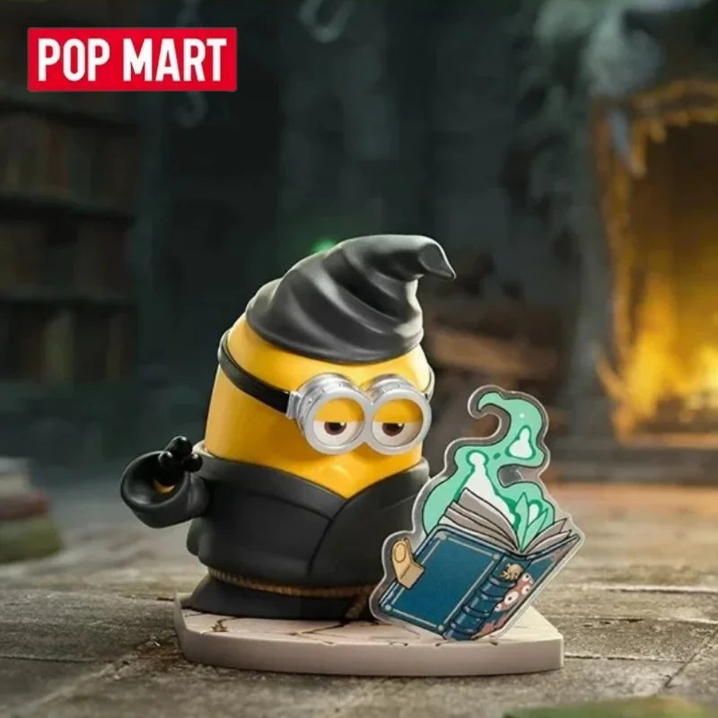 POP MART ILLUMINATION'S Minions Monsters Series Genuine Blind Box Toys Mystery Box Cute Models Anime Action Figur Gift