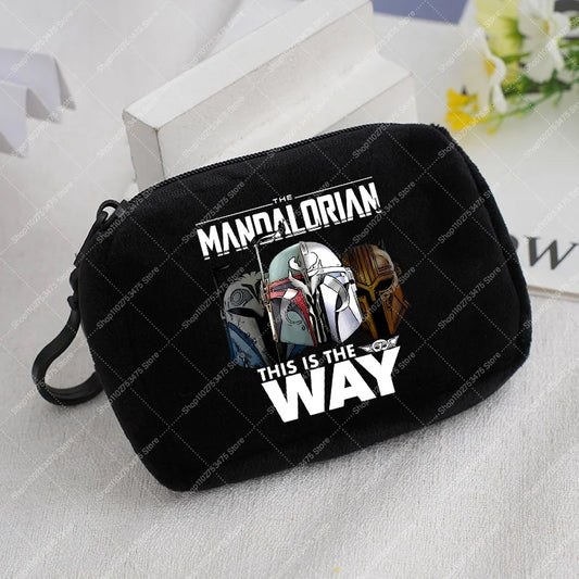 Cartoon Creative Wallet Zip Storage Pouch Accessories Anime Star Wars Cute Coin Purse Fashion ID Card Holder Birthday Gift 2026