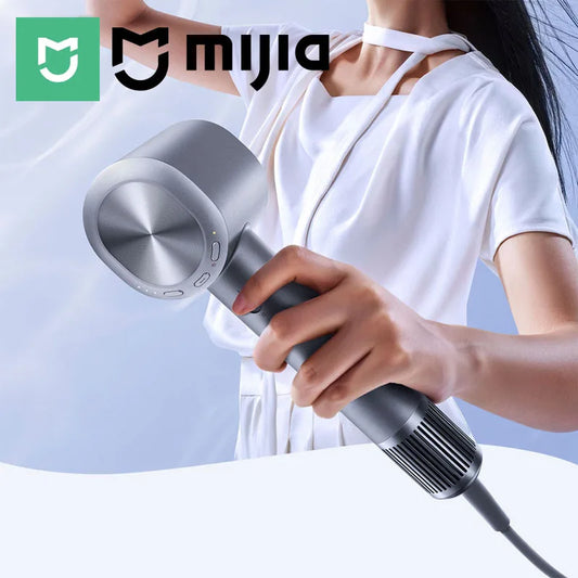 MIJIA High Speed Water Ion Hair Dryer H701,4 Temps & 3 Speeds,Professional 1600W Ionic Blow Dryers,110000 Rpm Fast Dry