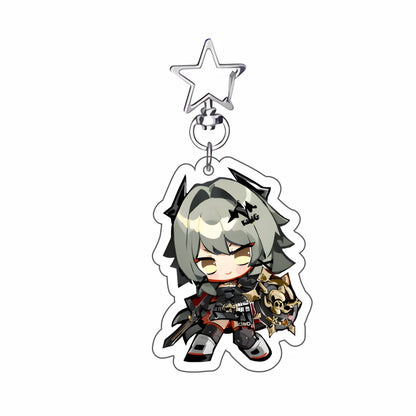 New Hot Game Zenless Zone Zero Keychains Pendant Car Ellen Joe Seth Lowell Jane Doe Von Lycaon Nicole Fans cosplay Gifts