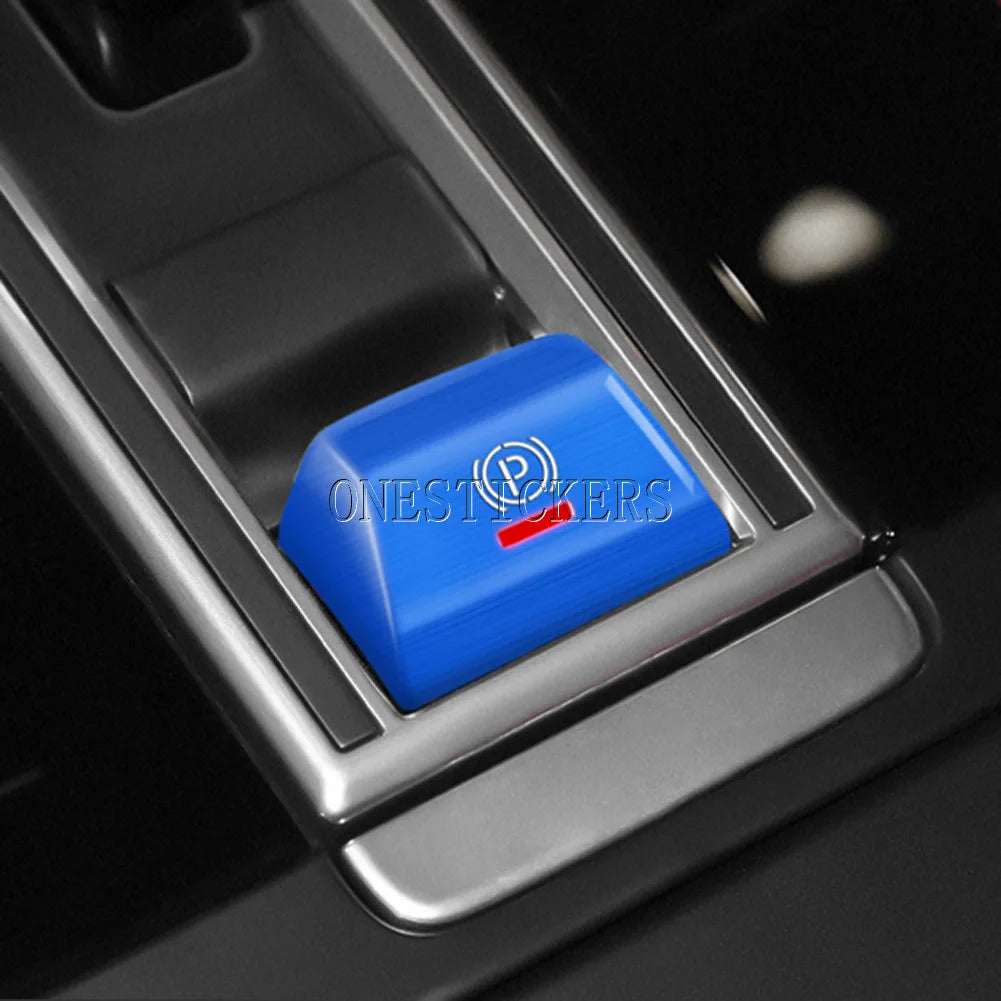 For Porsche Cayenne Panamera 971 2017 2018 2019 2020 2021 2022 Car Accessories Electronic Handbrake P Button Patch Trim Cover