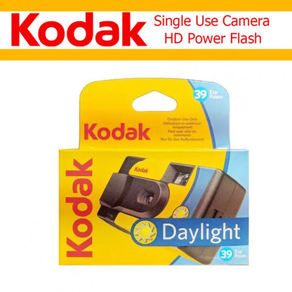 New 1-5 Pcs Original Kodak FunSaver Single Use Camera With Flash Disposable Point-and-Point Film Cameras 27 Exposures 39 Sheets
