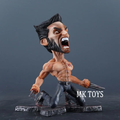 17cm The Marvel Movie X-Men Origins Hugh Jackman Wolverine Action Figures Pvc Statue Collection Model Toys Gifts