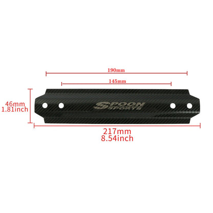 jdm style Ralli art High Quality Carbon Fiber Look Battery Tie Down Bar for Universal car