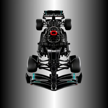 New technology formula performance speed black racing car building blocks bricks compatible MOC vehicle model car DIY toy gift