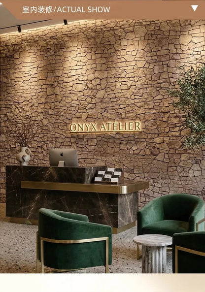 PU Imitation Stone Wall Panels, Outdoor Decorative Wall Boards, Exterior Imitation Stone Brick Cladding