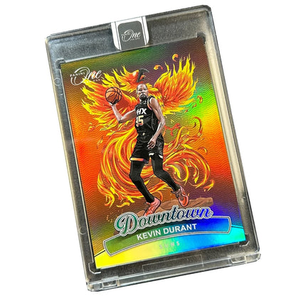 Homemade DIY DOWNTOWN Doncic Trae Young Kevin Durant James Ja Morant Wembanyama HOMEMADE Laser Collectible Boy's Gift Card Brick