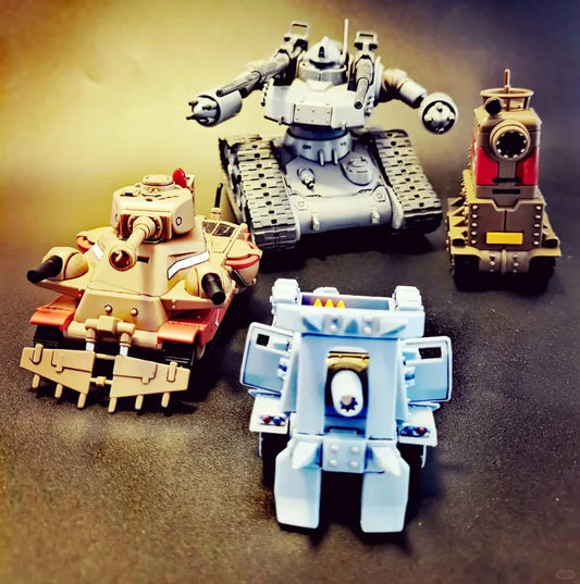 New Era Models Metal Slug X Kids' Educational Toy - Tank Assembly Kit With Captured Soldier Figure Military-Themed Building Set