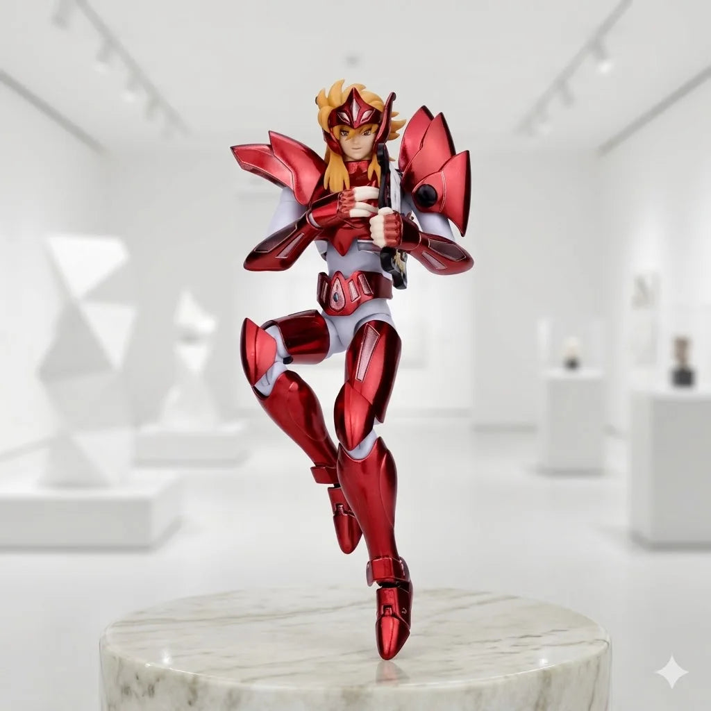 【In Stock】 Saint Seiya MST Asgard Eta Benetnasch Mime Red Lyre Myth Cloth EX Metal Armor Diecast Action Figure