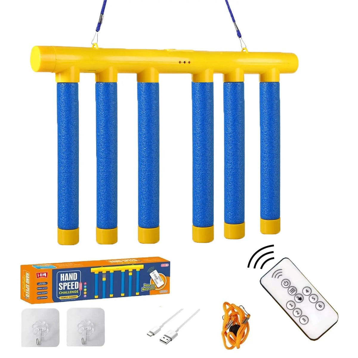 New Children Handheld Stick With Quick Eyes And Hands Reaction Training And Puzzle Toy Sensory Lntegration Trainer