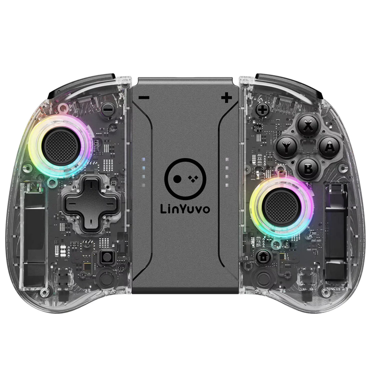 LinYuvo Meteor Light Wireless Controller KS37B  for Switch/OLED with Programmable/Motion Control/Dual Vibration/Turbo Function