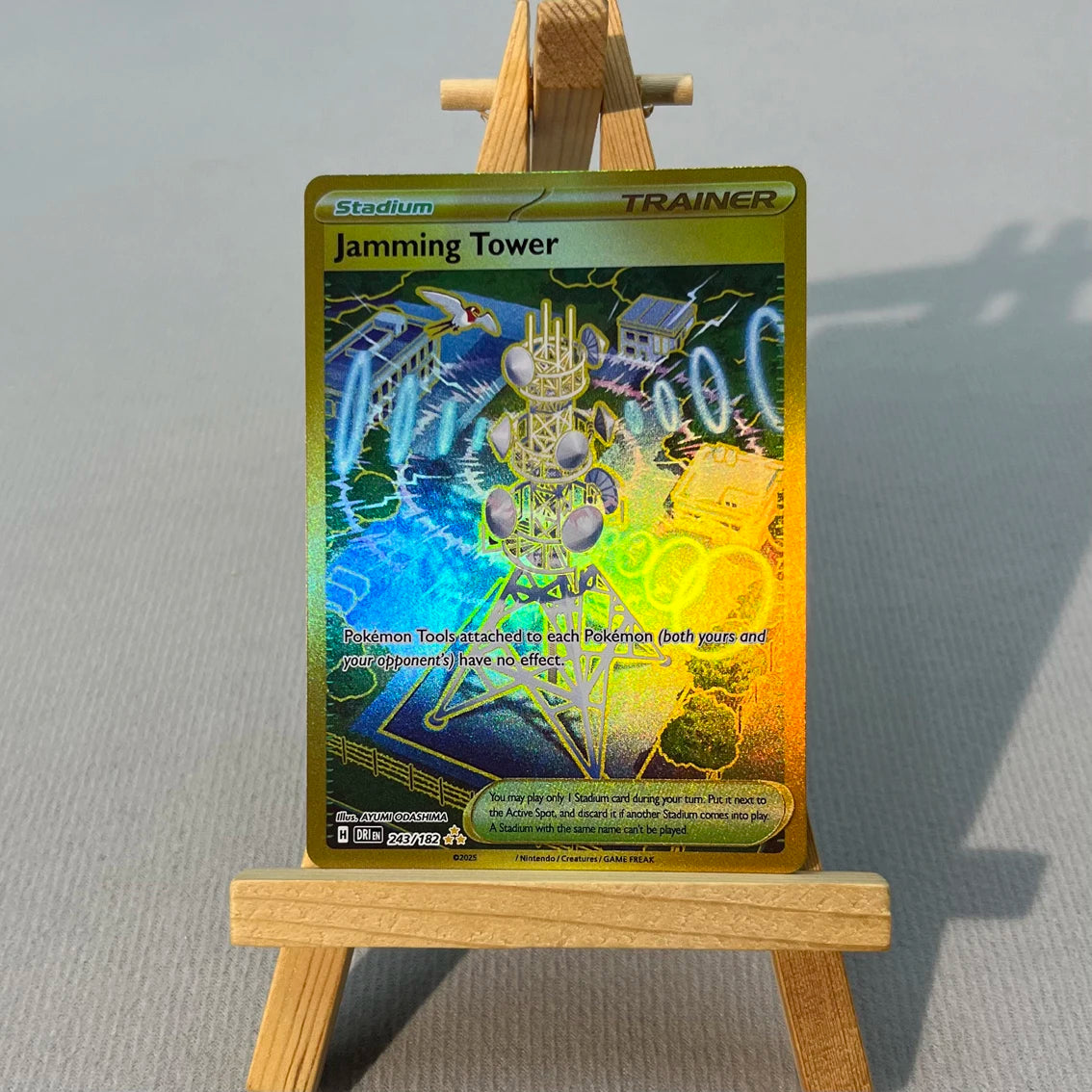 DRI PTCG4-001 Tcg proxy PKM Cards Misty's Psyduck Cynthia's Garchomp Rare Collection Battle Toys Gifts for Hobbies home play