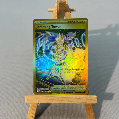 DRI PTCG4-001 Tcg proxy PKM Cards Misty's Psyduck Cynthia's Garchomp Rare Collection Battle Toys Gifts for Hobbies home play