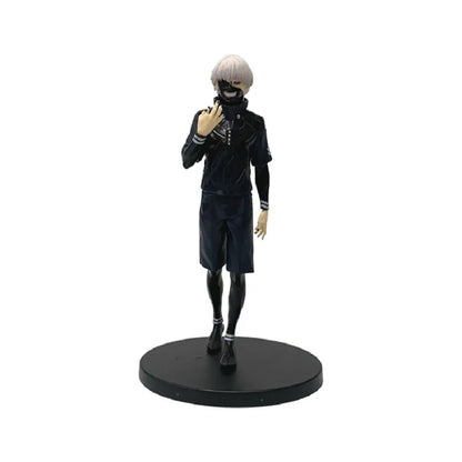 3 Styles Anime 18-20cm Tokyo Ghoul Figures ghoul Mask Kaneki Ken Action Model Pvc Desktop Statue Ornament Collection Toys Gifts