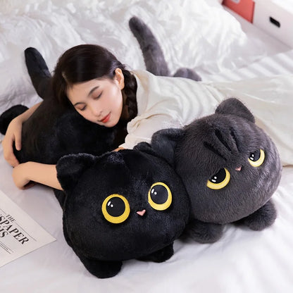 Adorable New Plush Cat Toy - Super Cute Kitty Pillow, Bed Hugger, Sleeping Blanket Doll, Birthday Gift for Kids