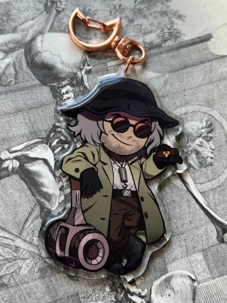 Resident Evil Village Acrylic Keychain Heisenberg, Ethan, Moreau, Donna & Angie, Lady Dimitresc, Horror Game Fans Gift