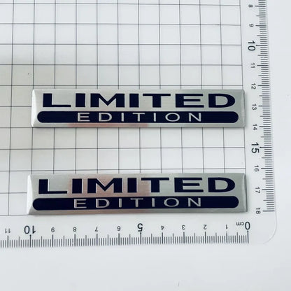 3D Metal LIMITED EDITION Emblem Sticker Aluminum Logo Car Fender Badge Trunk Decal Special EDITION Accessories