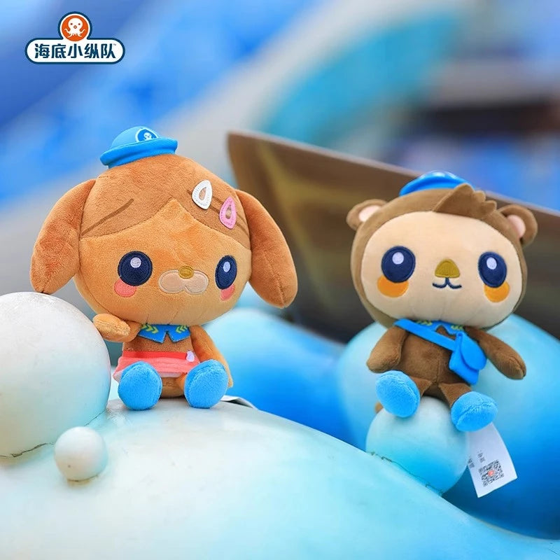 Octonauts Officially Plush Toys Captain Barnacles Professor Inkling Dashi Kwazii Peso Shellington Stuffed Doll Birthday Gift