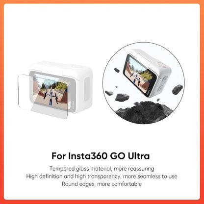 Insta360 Official Accessories - Go Ultra Camera Combo Kit, Screen Protector, etc.,Compatible with Go ultra Original Accessories.