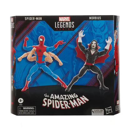 Original Hasbro Marvel Legends Six-armed Spider-Man Animation Model Figure Gift Toy Collection