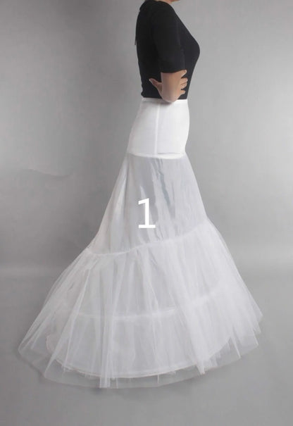 Hot Bridal Wedding Petticoat Underskirt Prom Plus Size Hoop Crinoline 12 Styles Customized