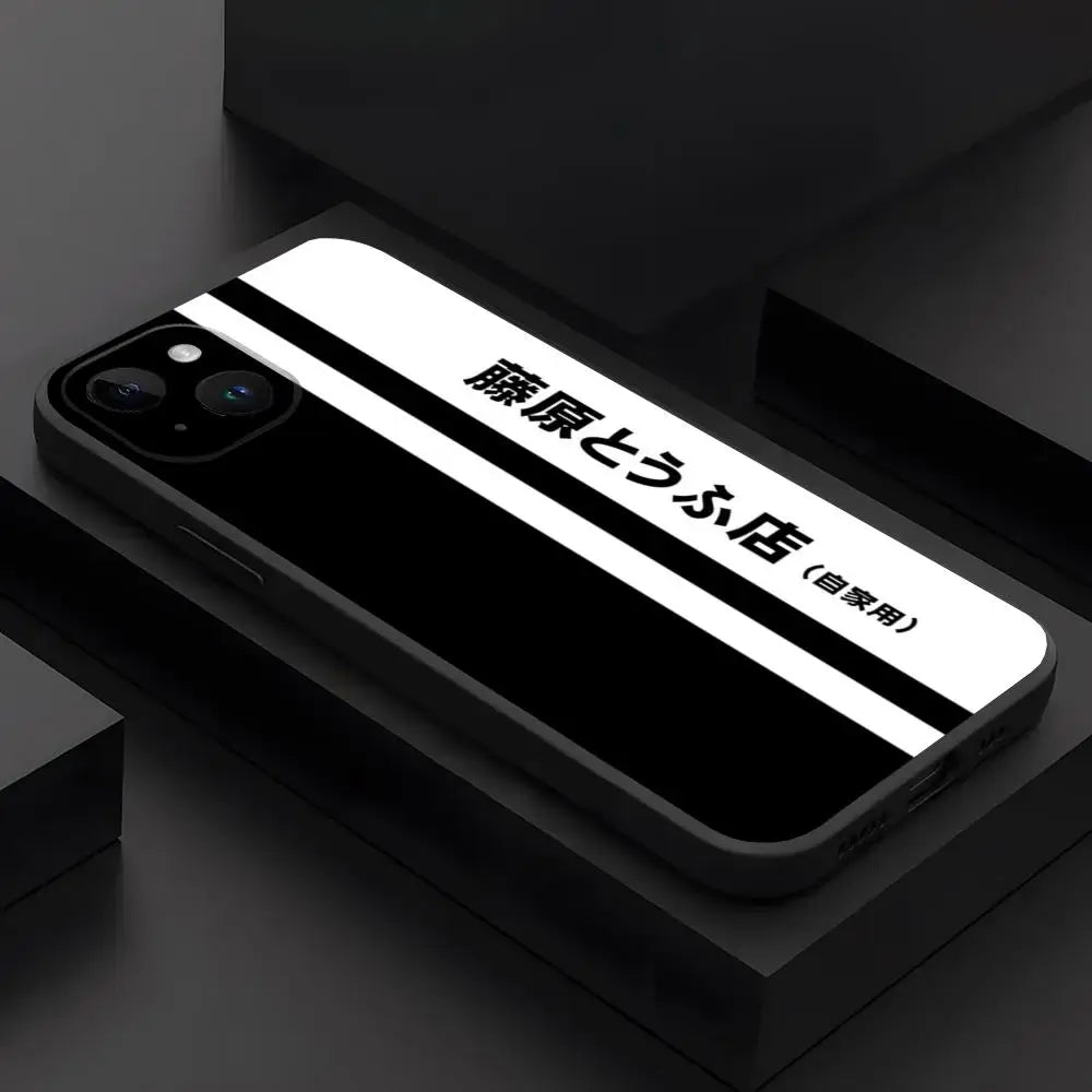Initial D Anime Phone Case For IPhone 17 15 16 13 Pro Max 14 12 11 Air Xr X 8 7 6 Plus Luxury Back Cover