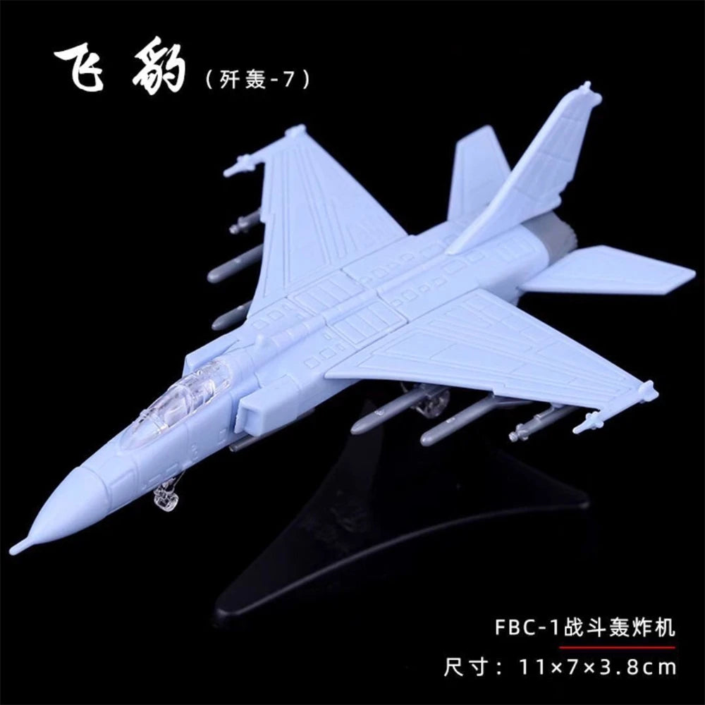 Mini Puzzle Building Toys Desktop Ornaments Soviet MI-24V  Helicopter Gunship Assembly Airplane Plastic Military Model