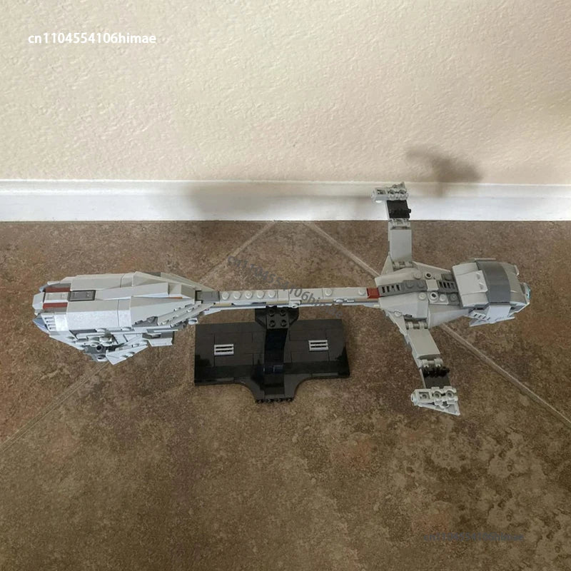 NEW Space War Event Horizon Midi-Scale Building Blocks Model DIY Spaceship Military Sci-fi Movie Assembly Bricks Kids Toy Gift