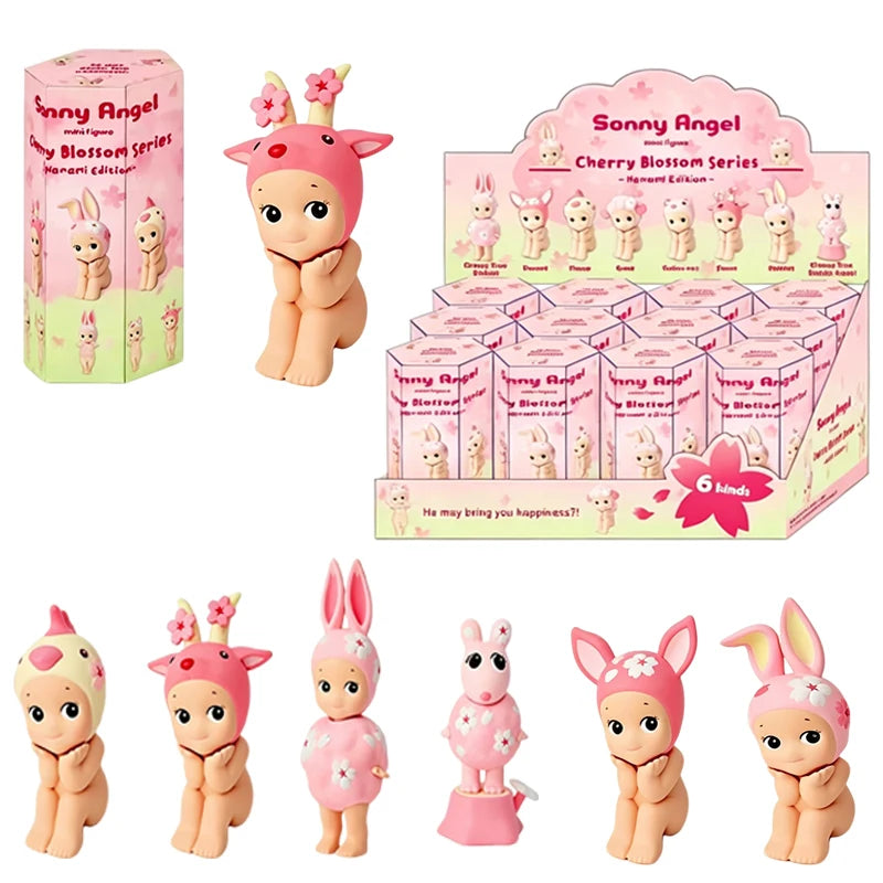 2026 Cute Angel Sakura Series Blind Box Candy Standing Doll Decorative Dolls Hot Anime Figure Gifts Mystery Blind Box Gifts