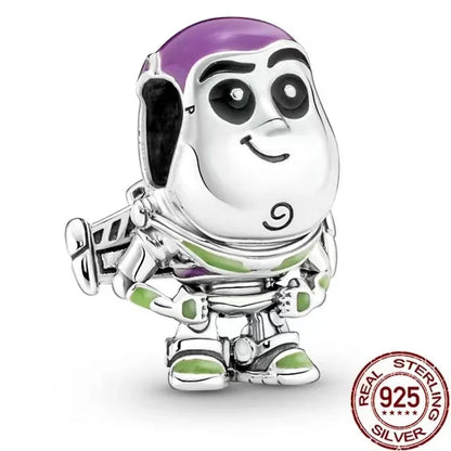 Hot selling 925 sterling silver Disney cartoon wizard charm bead pendant, suitable for original DIY bracelet, women's birthday