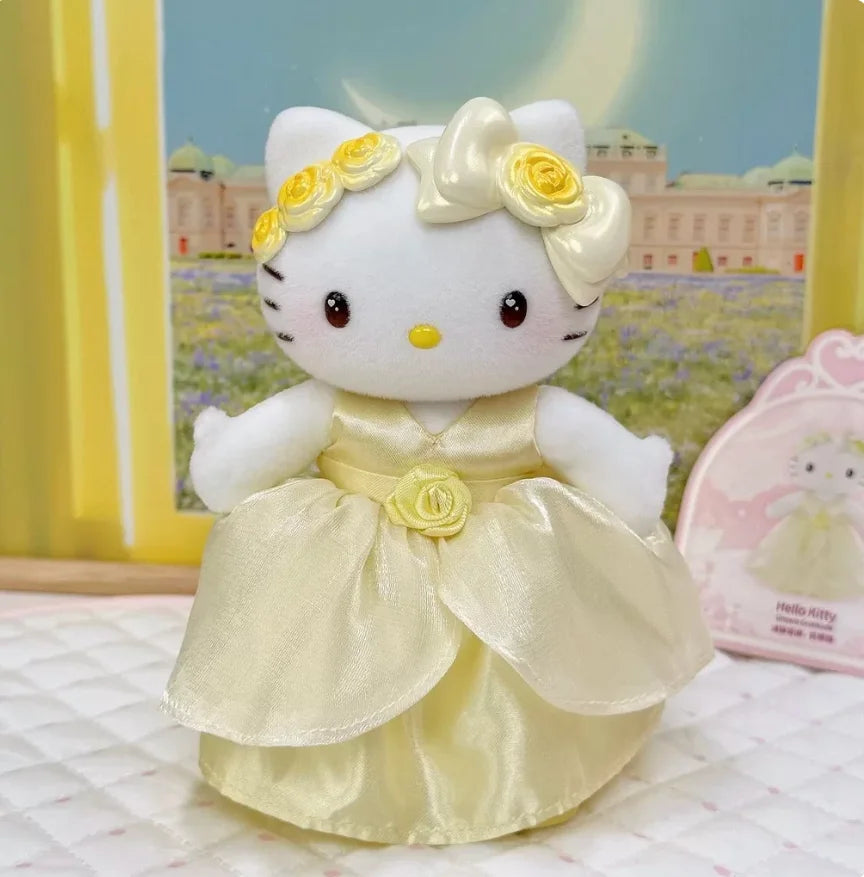 Hello Kitty  Romantic Wedding Series Blind Box Figurine Trendy Toys Century Wedding Series Anime Figures Mystery Box Dolls Gift