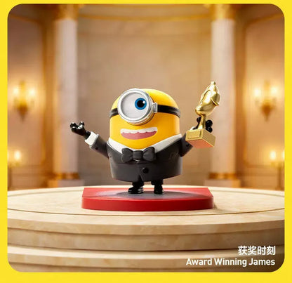 2026 Popmart Minions & Monsters Series Blind Box Collectible Figure Desktop Ornament Film Toys Figure   Model Mystery Box Gifts