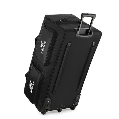 KLQDZMS 36"40 Inch  Rolling Suitcase Oversized Capacity Trolley Bag Combination Box Cart Style Travel Bag Oxford Cloth Luggage