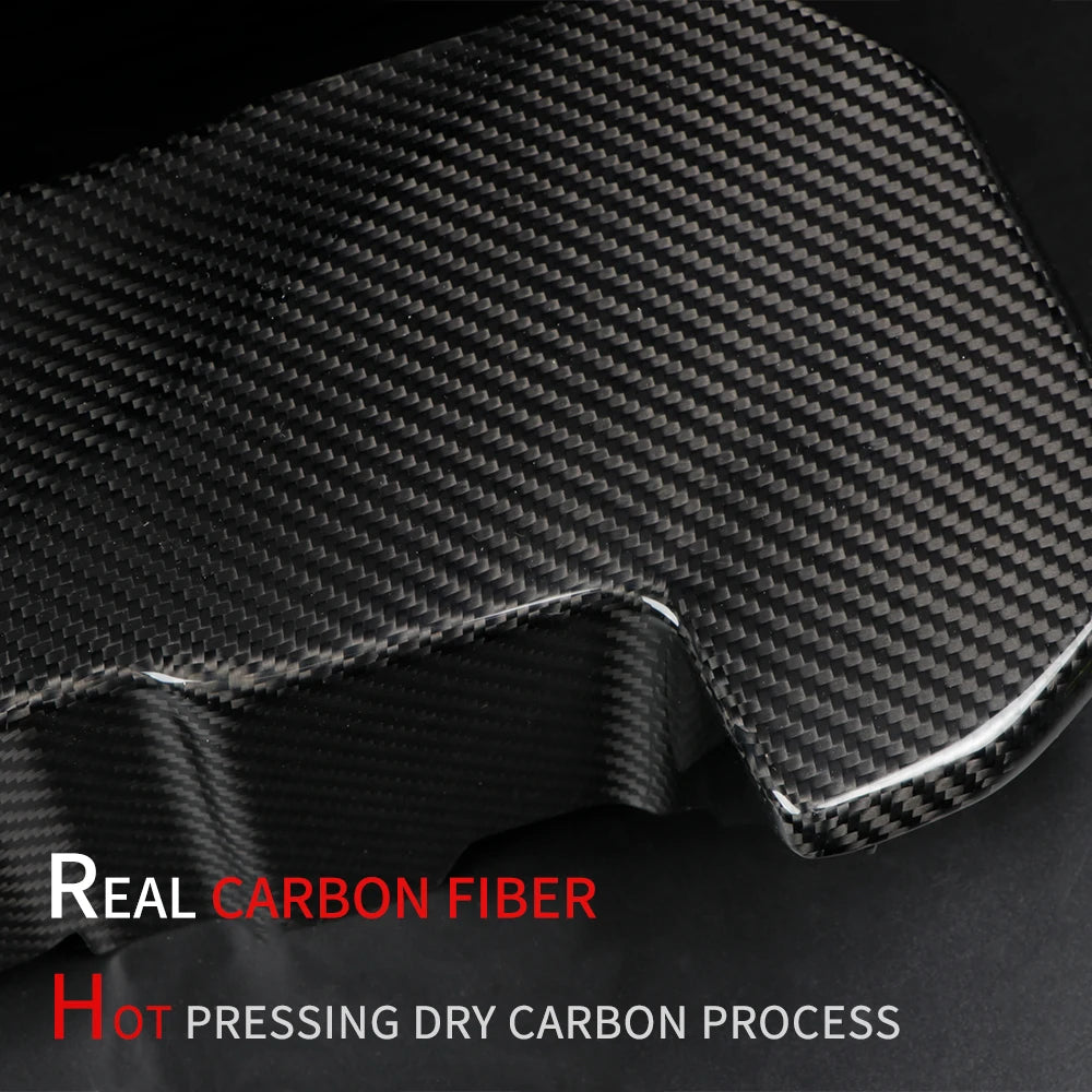 Carbon Fiber Engine Room Wire Protection Cover for Toyota Supra A90 GR MK5 Car Hood Modification Parts Engine Room Harness Cover
