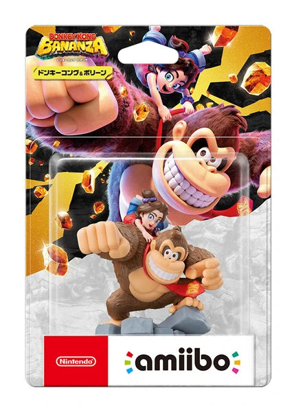 Amiibo - Donkey Kong and Pauline - Donkey Kong Bananza Series Asian Version