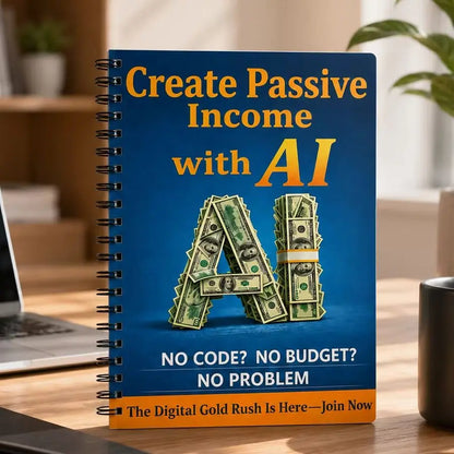 AI Passive Income Guide for Adults Beginner Automated Wealth Creation Make Money Online Side Hustle Book